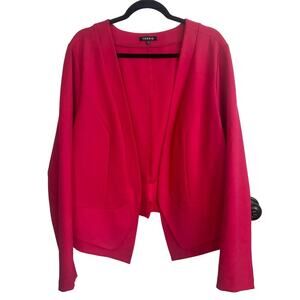 Torrid Ponte Cutaway Blazer Fuchsia Pink Torrid Size 4 U.S. Women's Size 26 4X